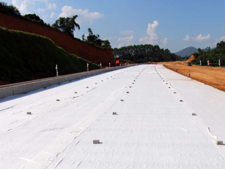 南甯土工布公路養護工程