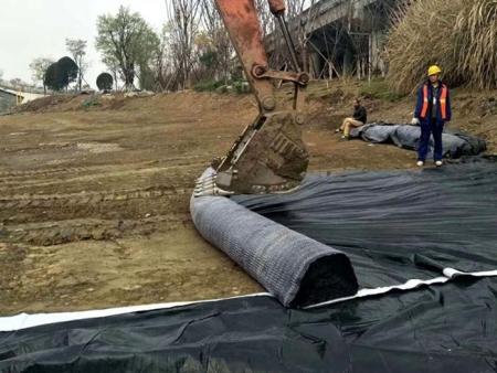 人工湖膨潤土防水毯